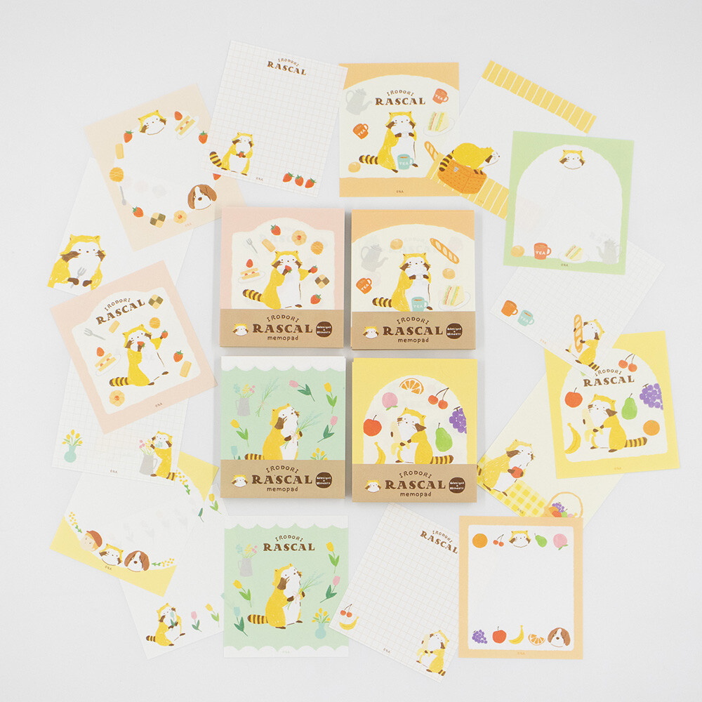 ラスカル　メモパッド 商品画像