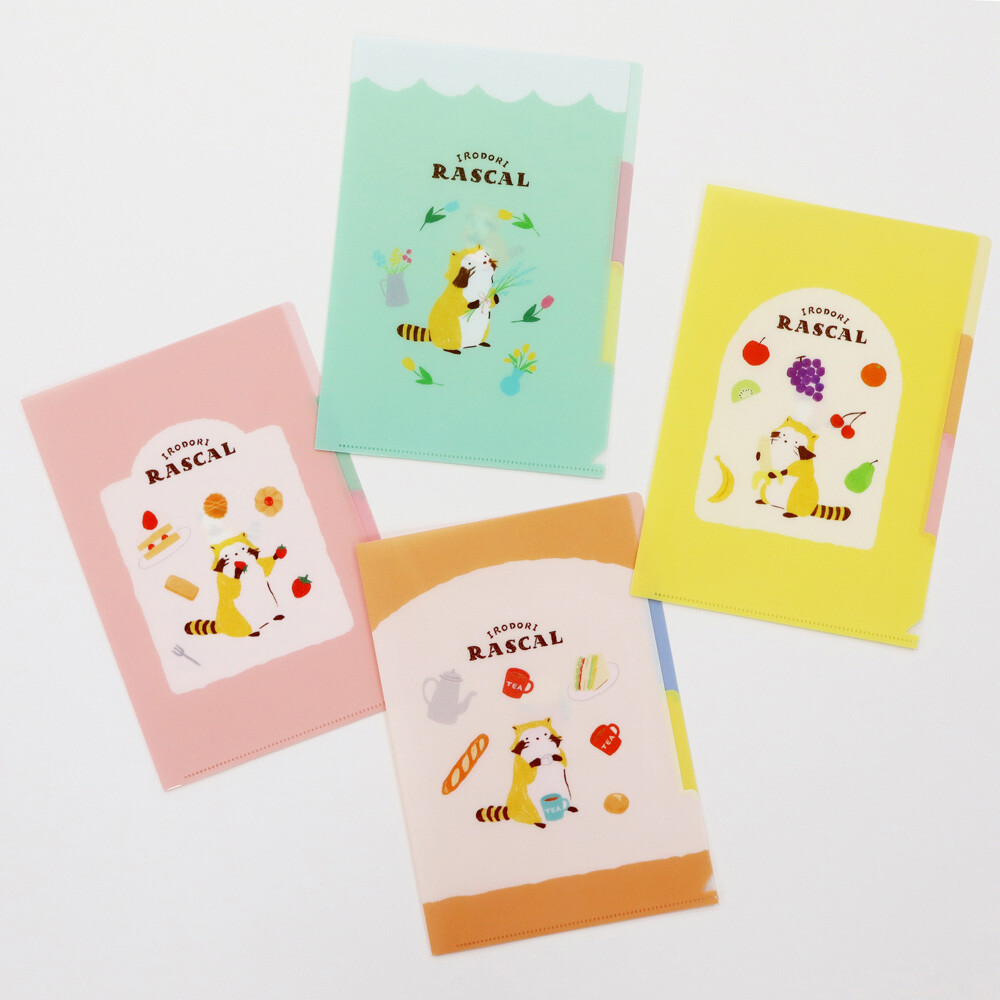 ラスカル　A5クリアファイル 商品画像