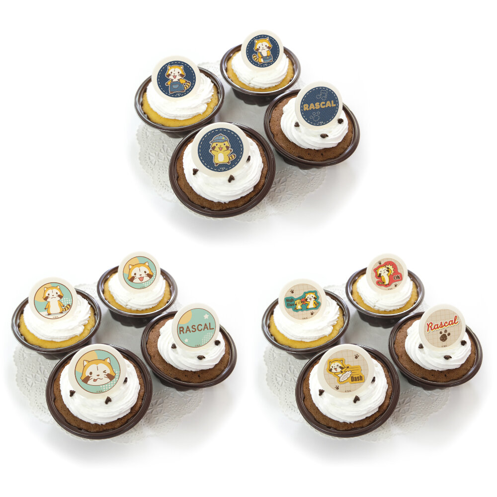 ラスカル プリカップケーキ4個セット 商品画像