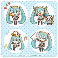 画像 マチキャラ「初音ミク&ラスカル」が配信スタート!!