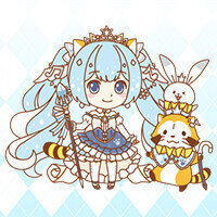 画像 「雪ミク×ラスカル」コラボグッズ発売!