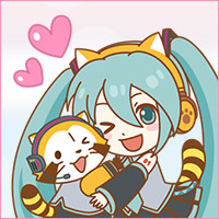 画像 『初音ミク×ラスカル』コラボスタンプ配信開始！