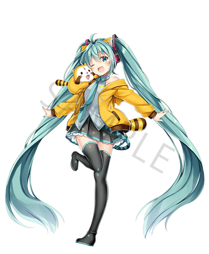 初音ミク ラスカル 初の等身イラスト完成