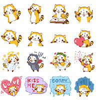 画像 LINE cameraにラスカルのスタンプが登場！