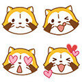 画像 LINE絵文字にラスカルが登場！