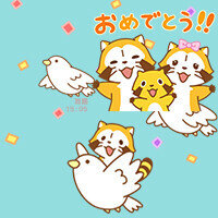 画像 新作LINEスタンプ『背景が動く ラスカル』が登場！
