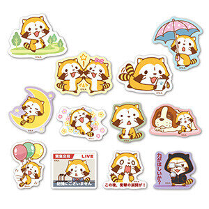 画像 ラスカルの「ダイカットミニステッカー」が登場！