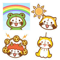 画像 ラスカルのお天気用アニメ絵文字がクリエイターマーケットに登場！