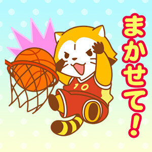 画像 新作LINEスタンプ『ラスカルスポーツ観戦＆プレイ』を配信開始！