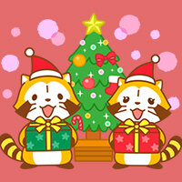 画像 新作LINEスタンプ『ラスカルクリスマススタンプ』を配信開始！