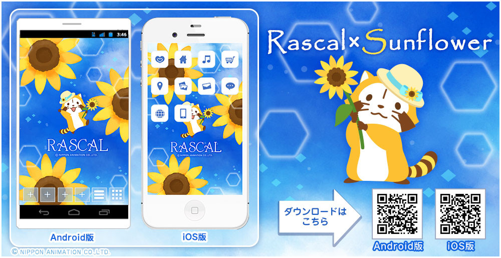 きせかえ キセカエ Rascal Sunflower 配信 ニュース イベント