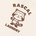 画像 【WEB限定】LAUNDRY×あらいぐまラスカル ラスカルコラボ CANDY Tシャツ