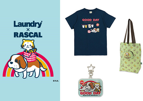LAUNDRY×あらいぐまラスカルから新作が発売！｜ニュース