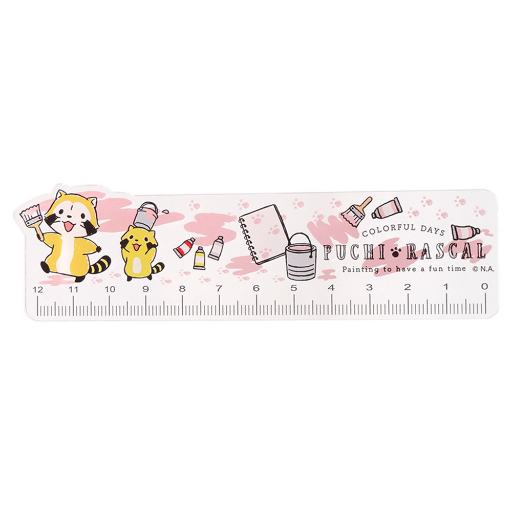 おえかきデザイン ダイカット定規 グッズ情報 あらいぐまラスカル公式サイト