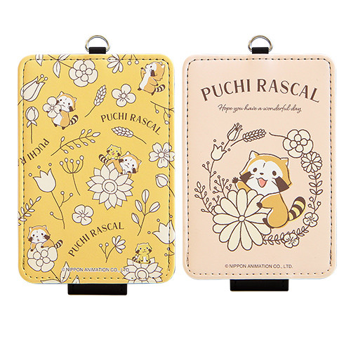 ボタニカルデザイン Icカードケース 2種 グッズ情報 あらいぐまラスカル公式サイト