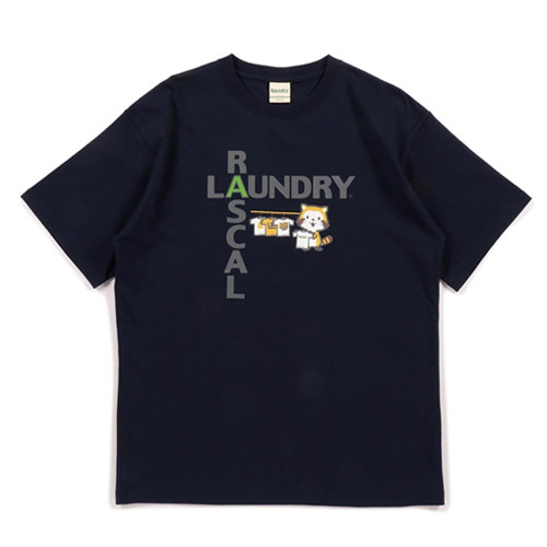 【LAUNDRY×RASCAL】ロゴ BIGTシャツ 商品画像